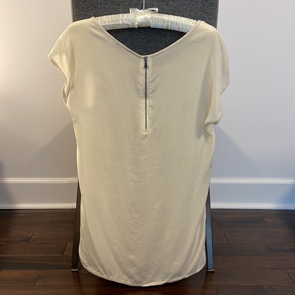 CLUB MONACO Sheer Shirt With Zipper Back - Picture 3 of 5